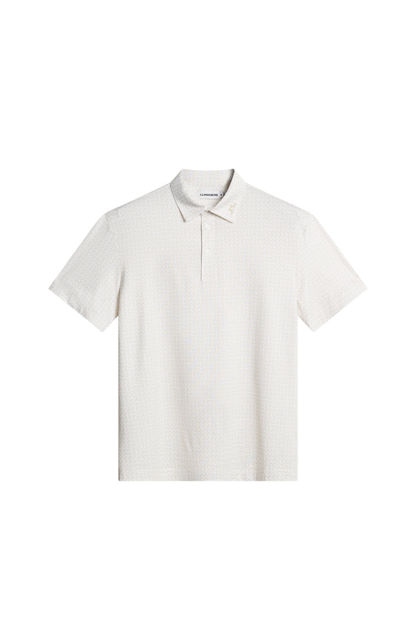 Bala Print Polo / Bias Bridge White Moonbeam S