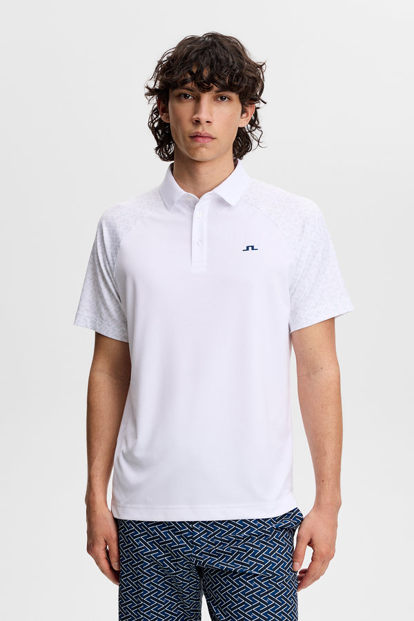 Tucker Polo / Bias Bridge Tonal White M