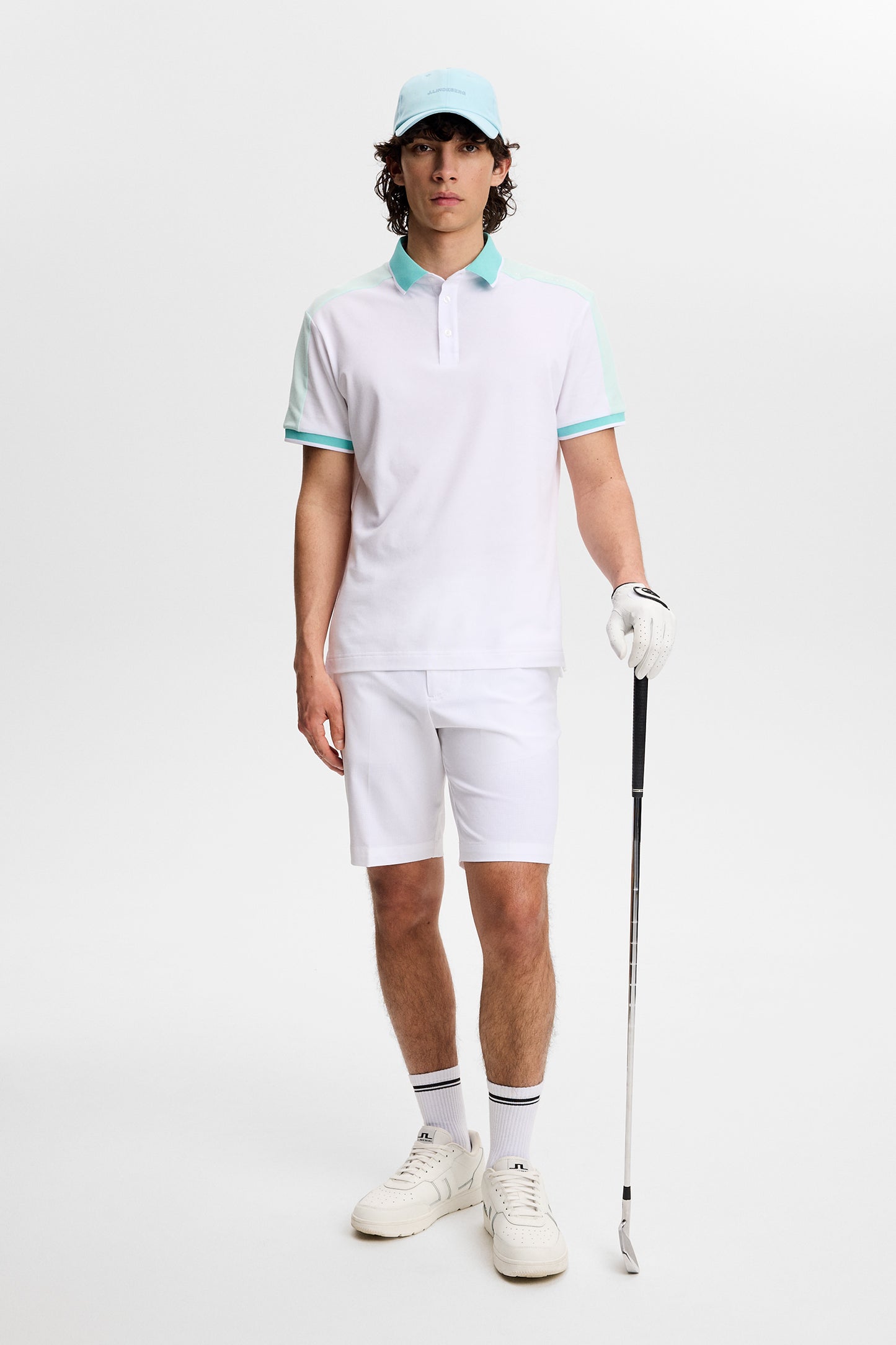Jace Polo in White by J.Lindeberg