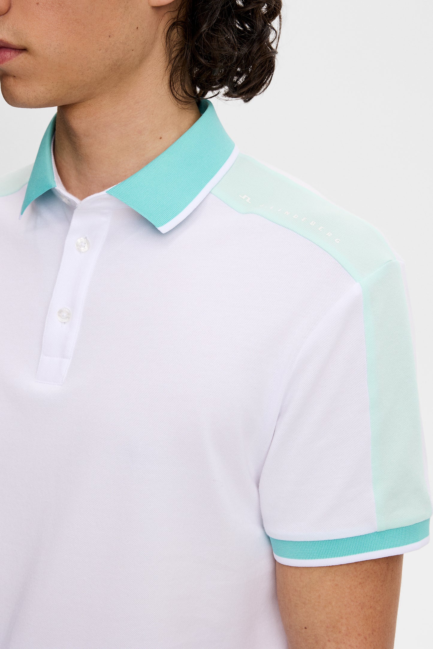Jace Polo in White by J.Lindeberg