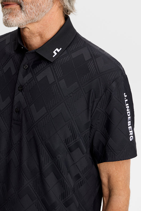 30Y Matt Relaxed Polo / Black