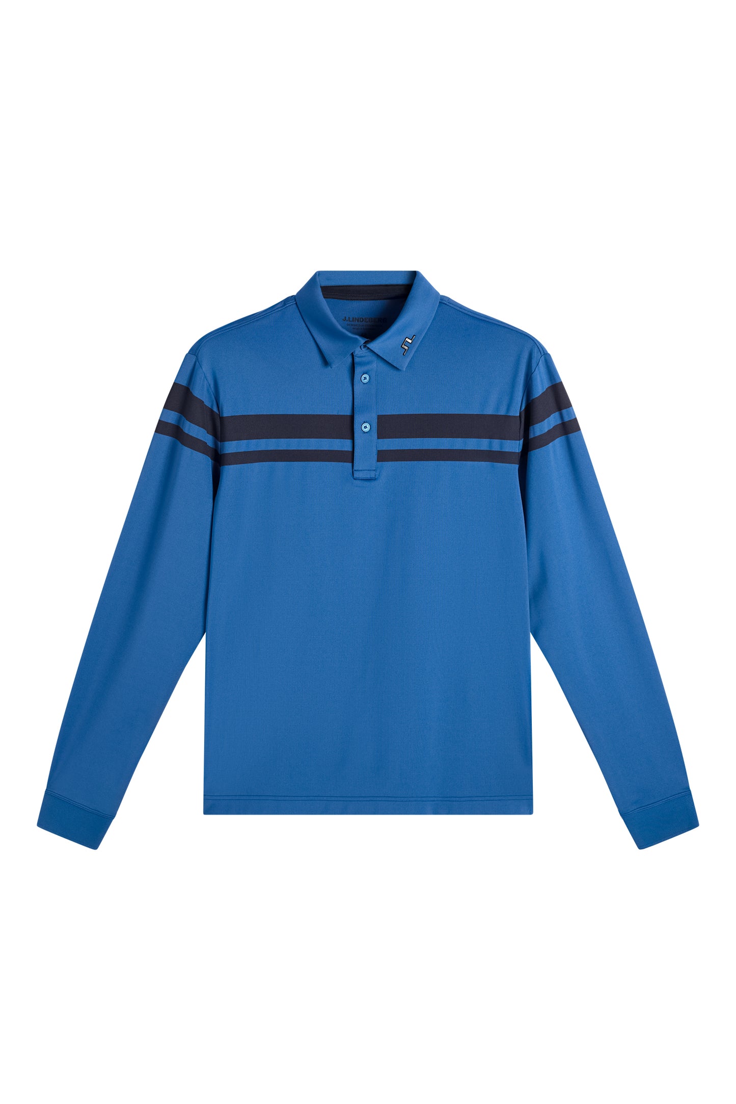 Kenny LS stripe polo in Set Sail by J.Lindeberg
