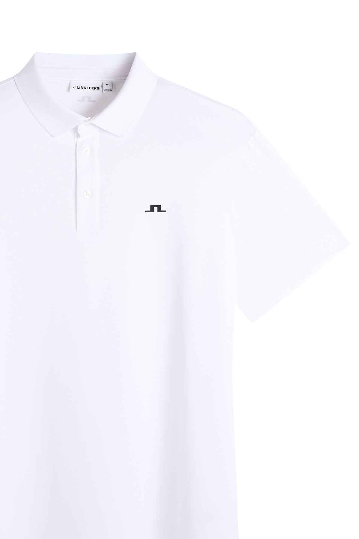 Bridge Polo in White by J.Lindeberg