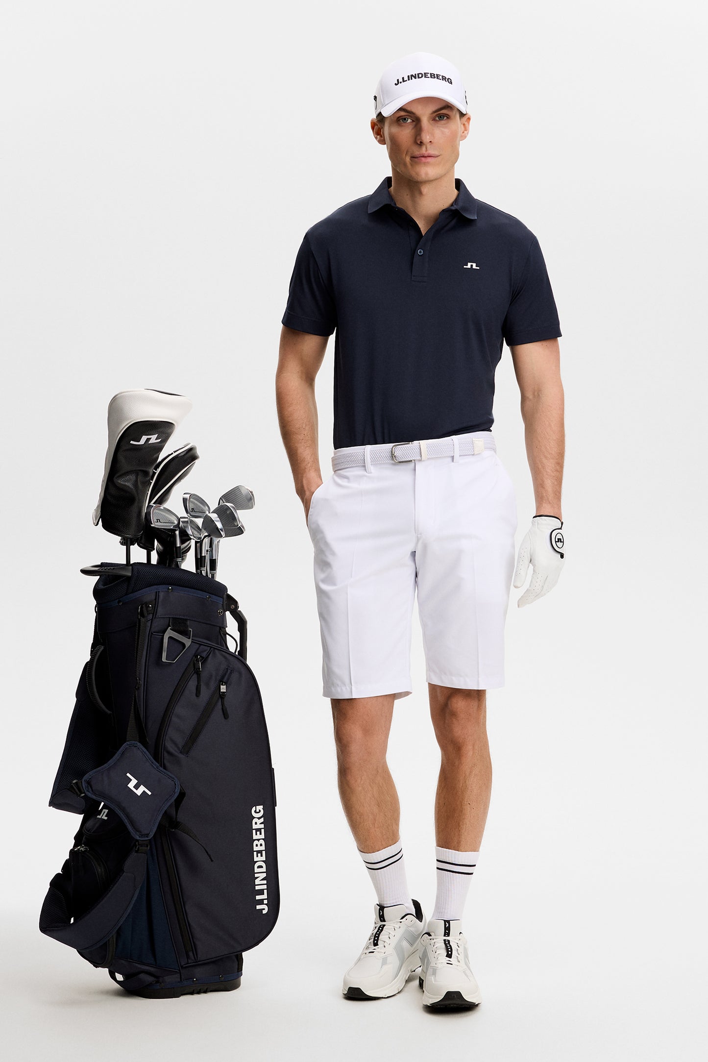 Bridge Polo in JL Navy by J.Lindeberg