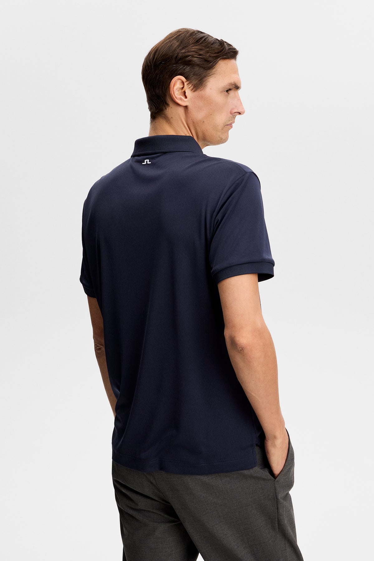 Tour Tech Polo in JL Navy by J.Lindeberg