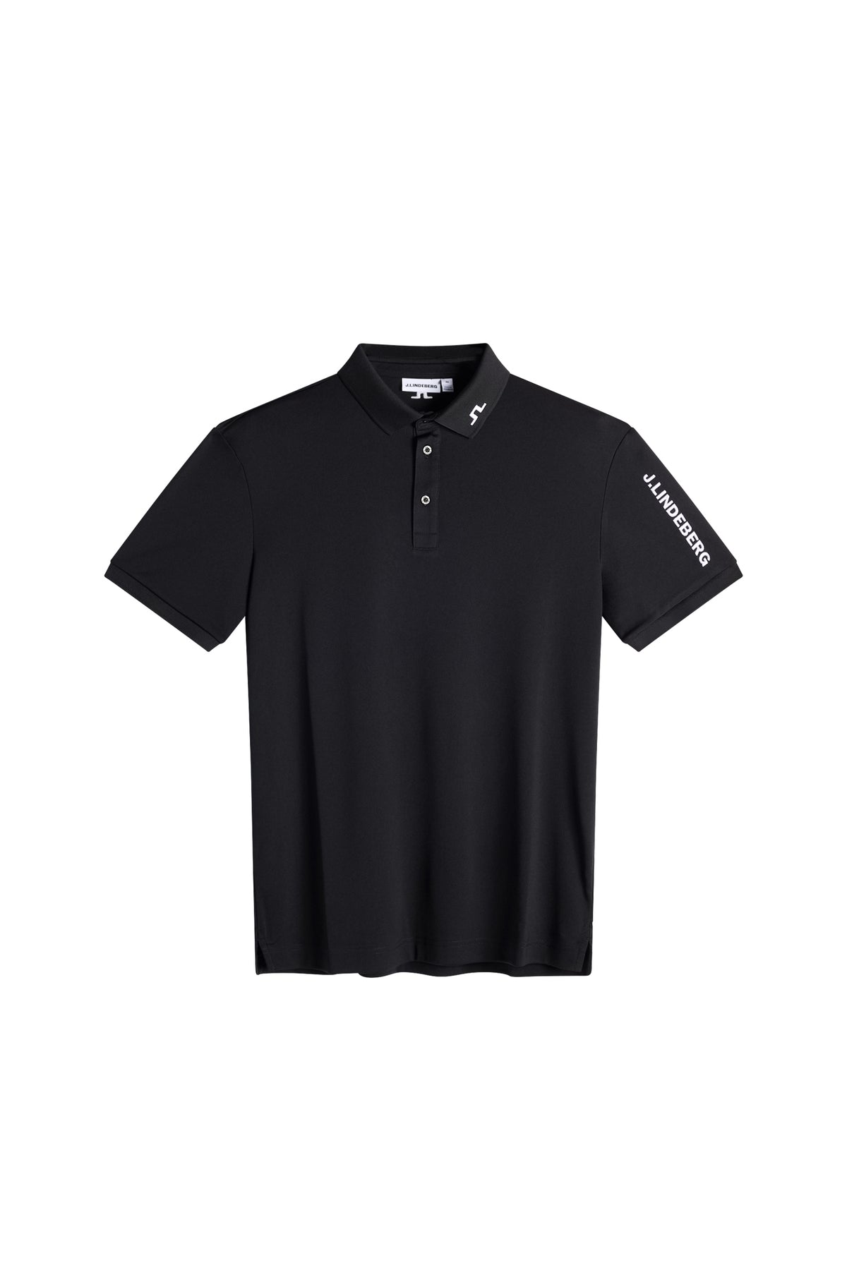 Tour Tech Polo in Black by J.Lindeberg