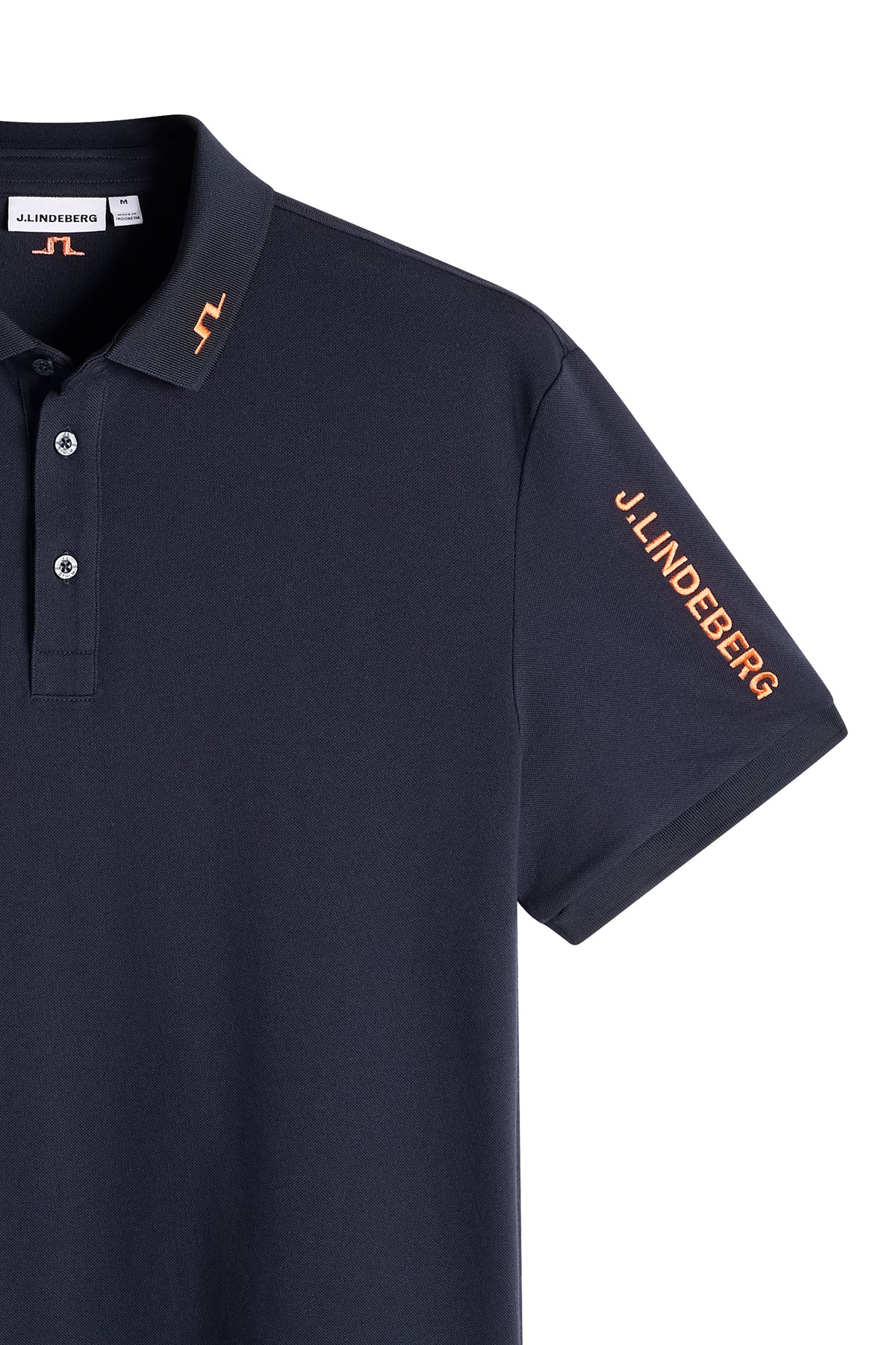 Tour Tech Pique Polo in JL Navy by J.Lindeberg