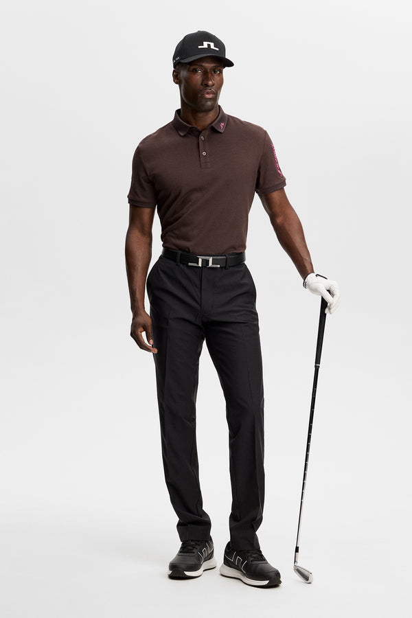 Tour Tech Pique Polo / Seal Brown