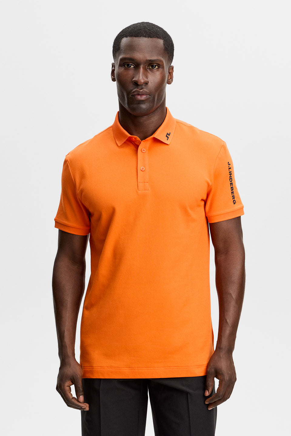 Tour Tech Pique Polo / Golden Poppy