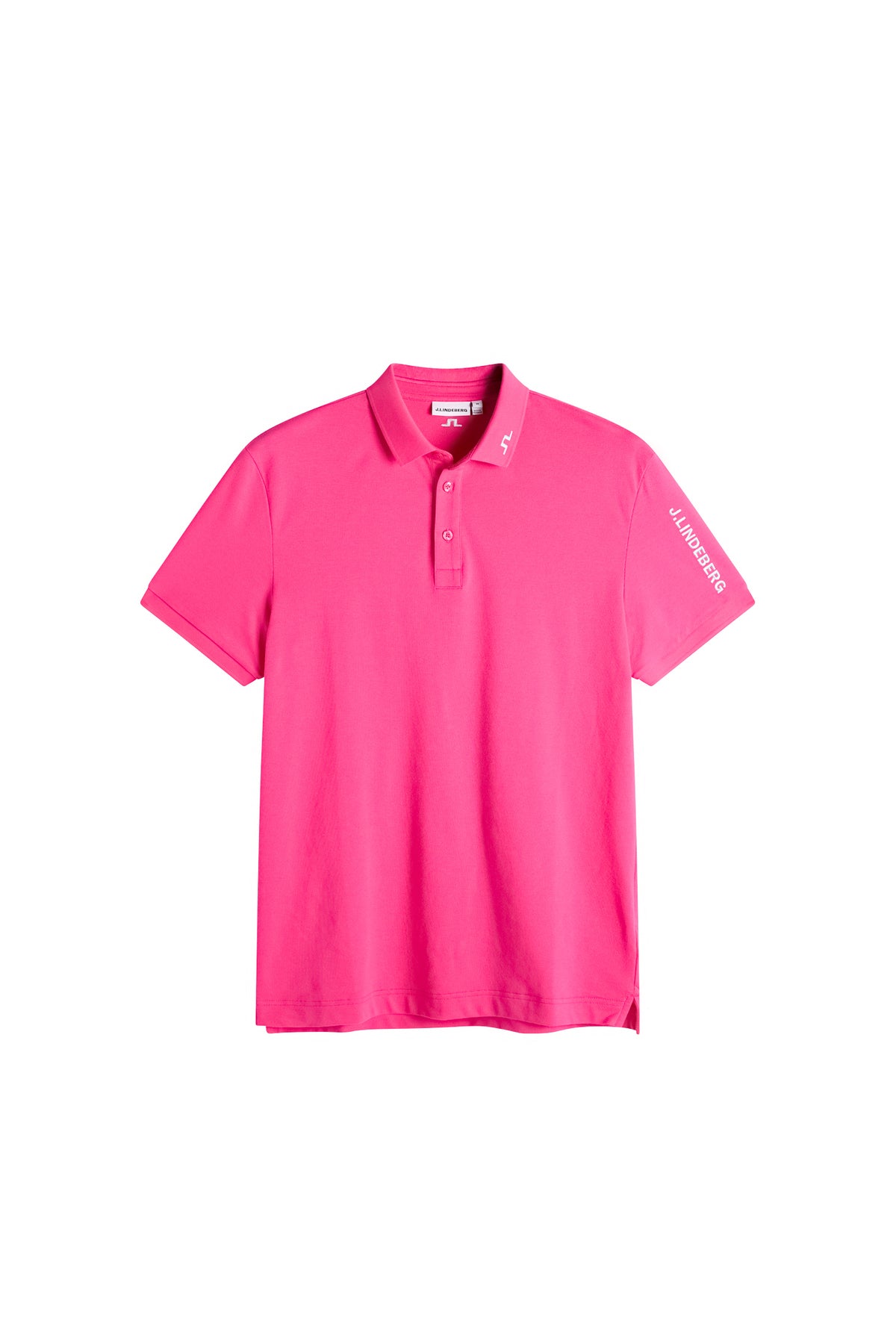 Tour Tech Pique Polo in Pink Yarrow by J.Lindeberg