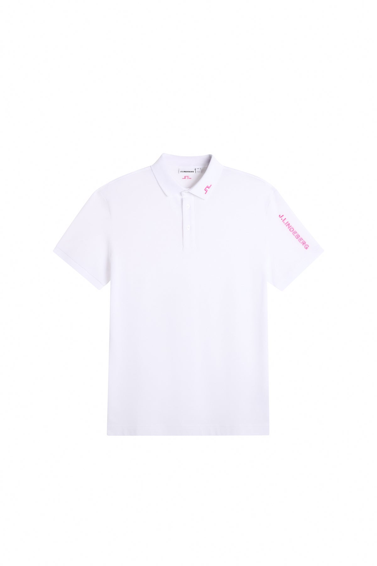 Tour Tech Pique Polo in White by J.Lindeberg