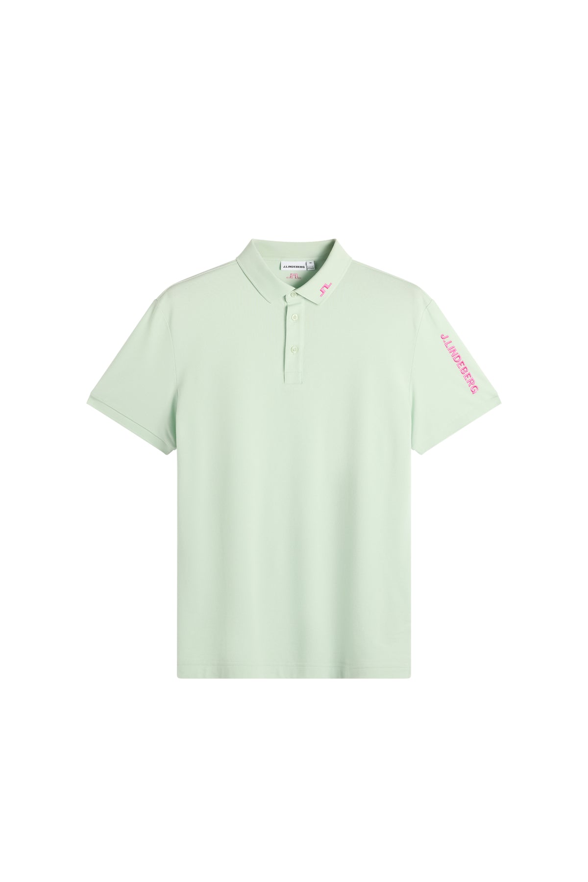 Tour Tech Pique Polo in Subtle Green by J.Lindeberg
