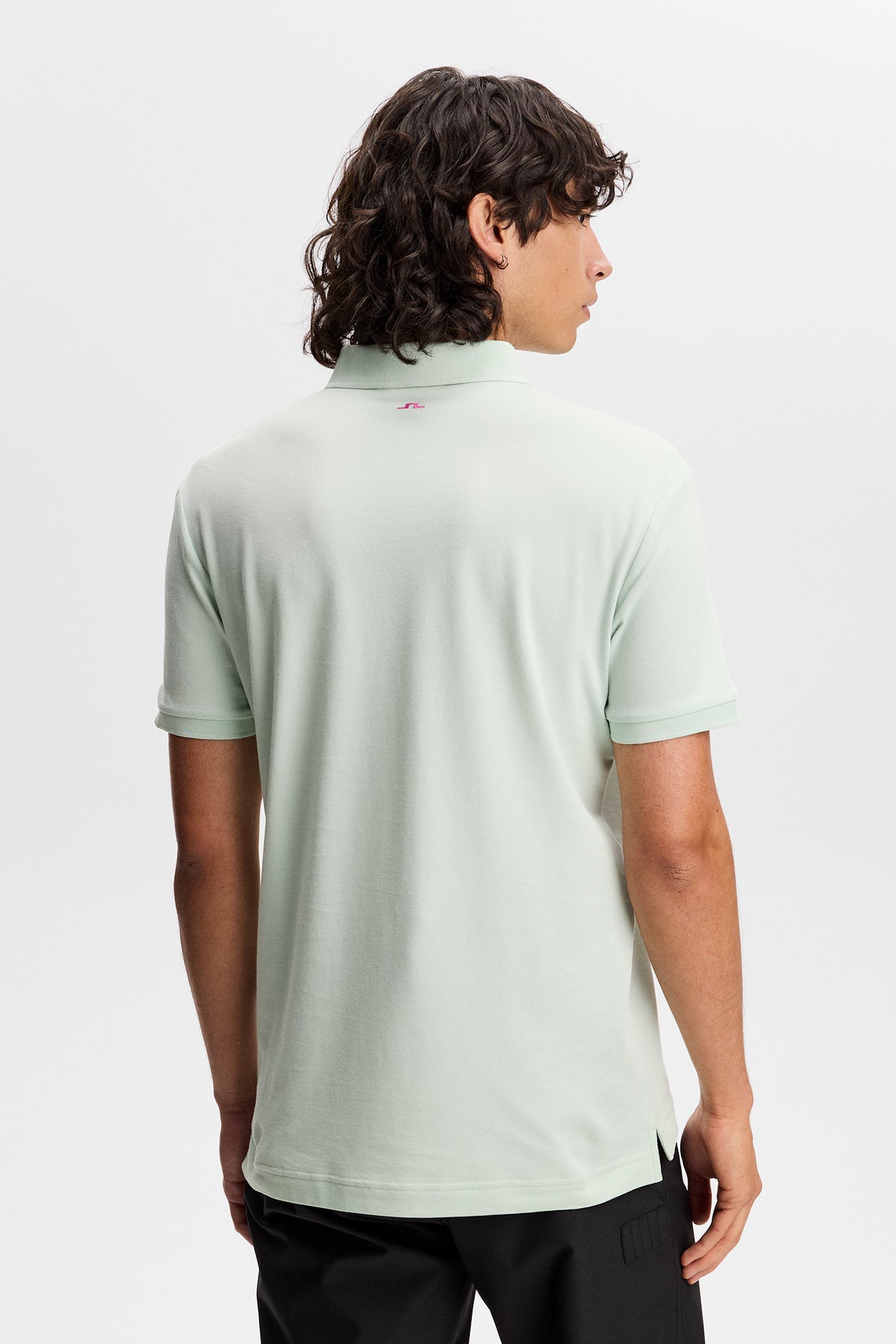 Tour Tech Pique Polo in Subtle Green by J.Lindeberg