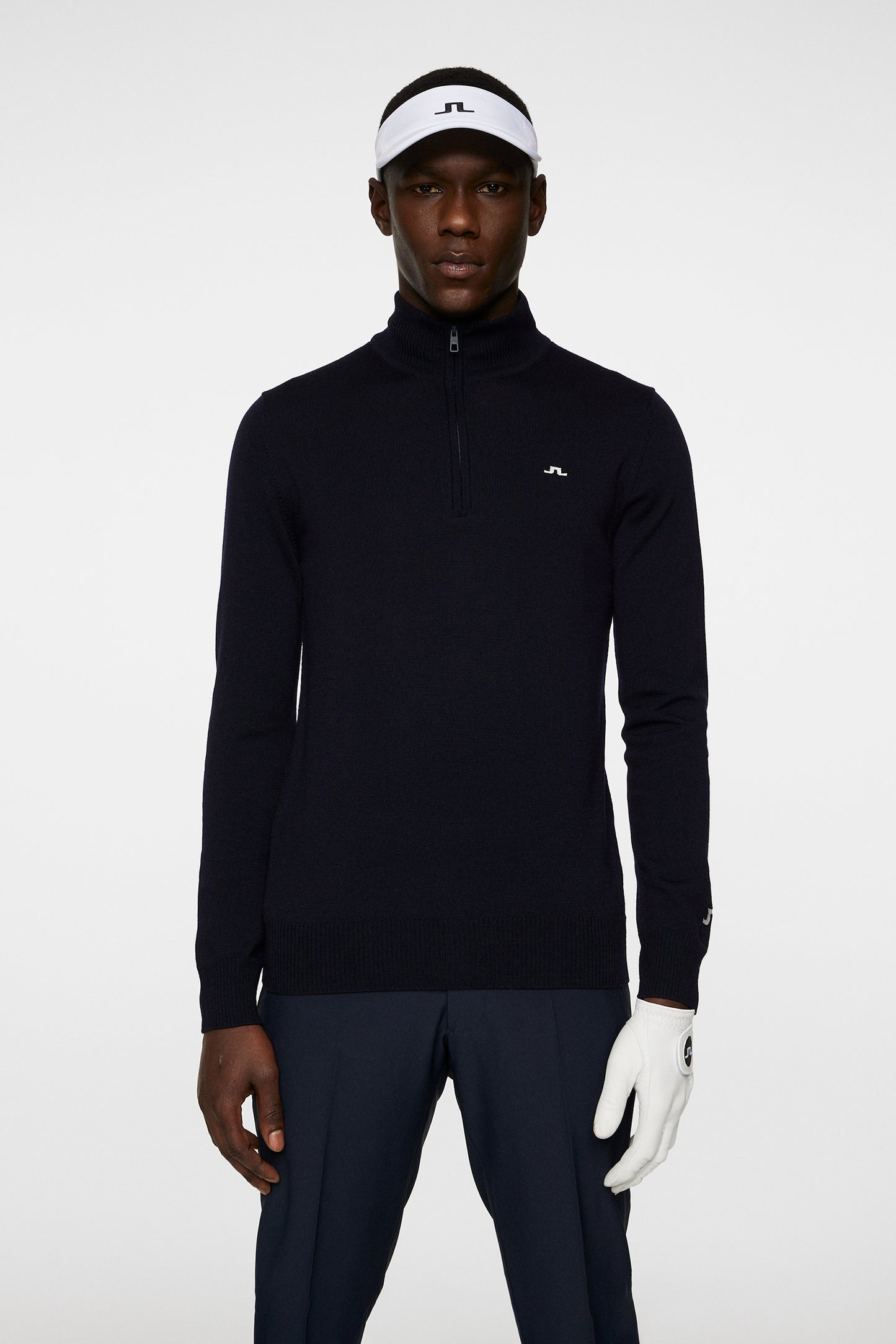 Kian Knitted Sweater in JL Navy by J.Lindeberg