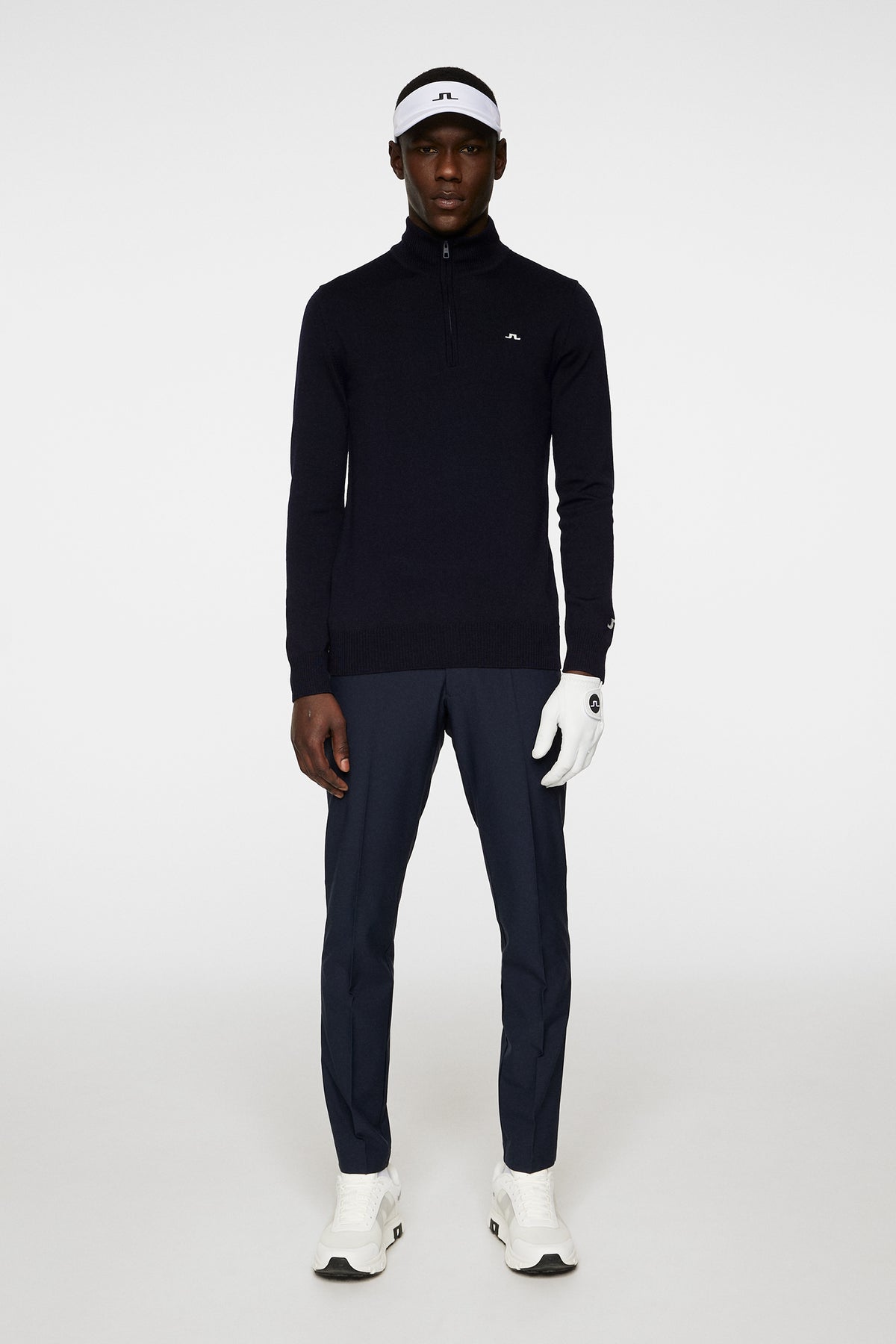 Kian Knitted Sweater in JL Navy by J.Lindeberg