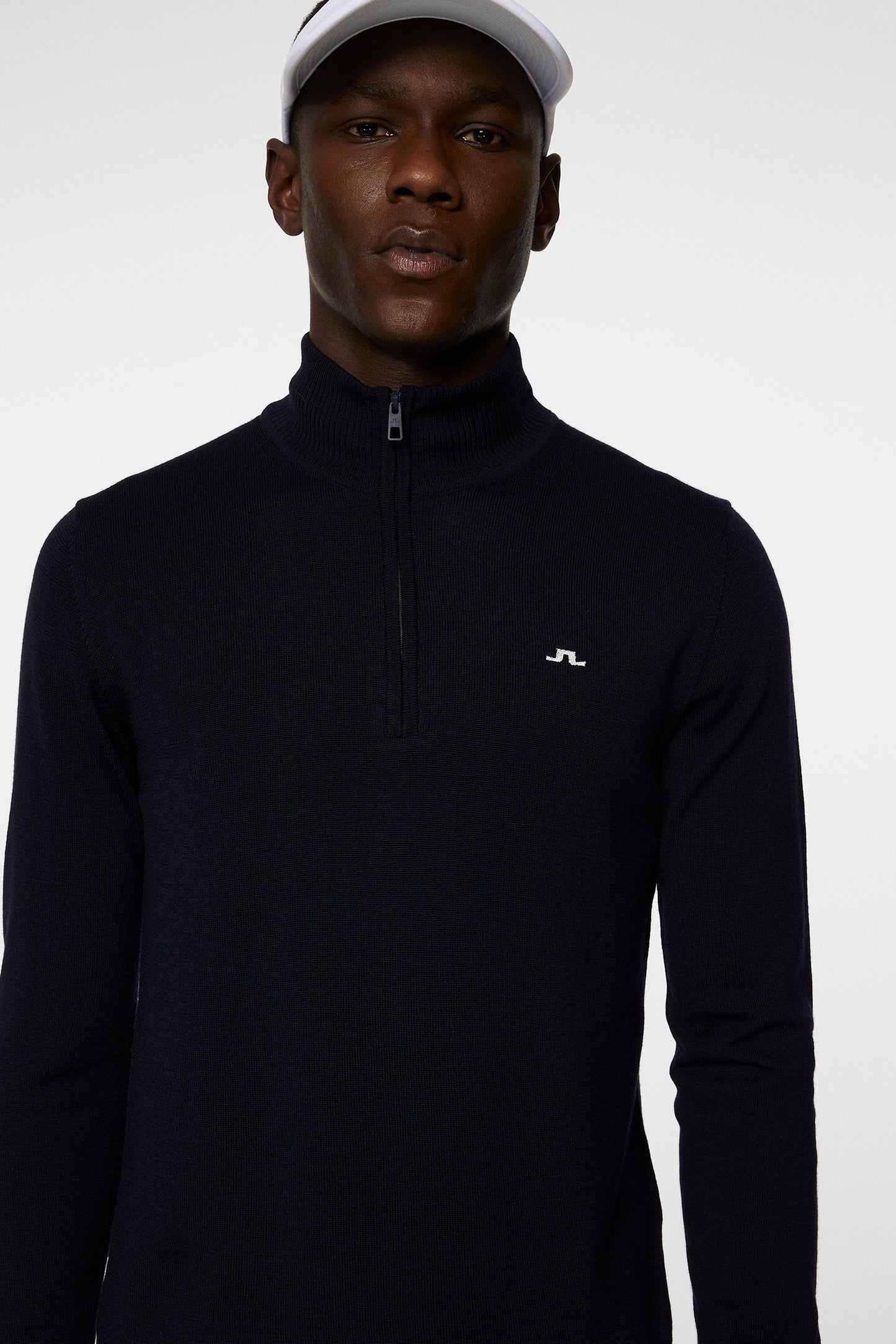 Kian Knitted Sweater in JL Navy by J.Lindeberg