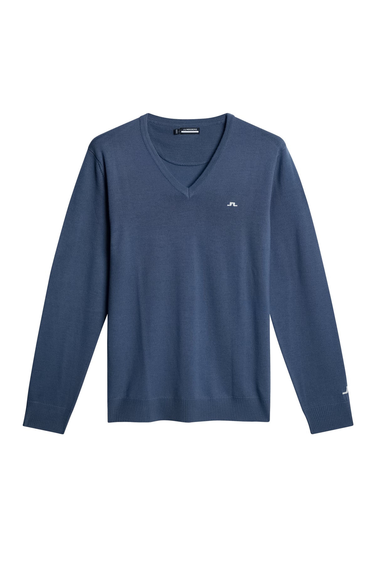 Lymann Knitted Sweater in Vintage Indigo by J.Lindeberg