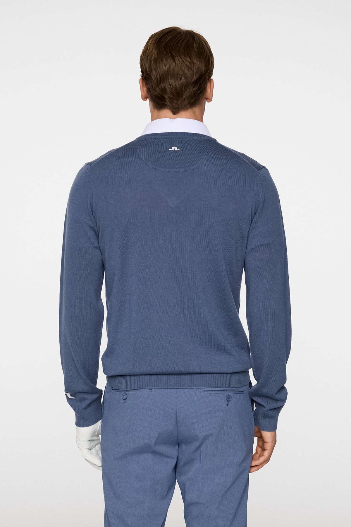 Lymann Knitted Sweater in Vintage Indigo by J.Lindeberg