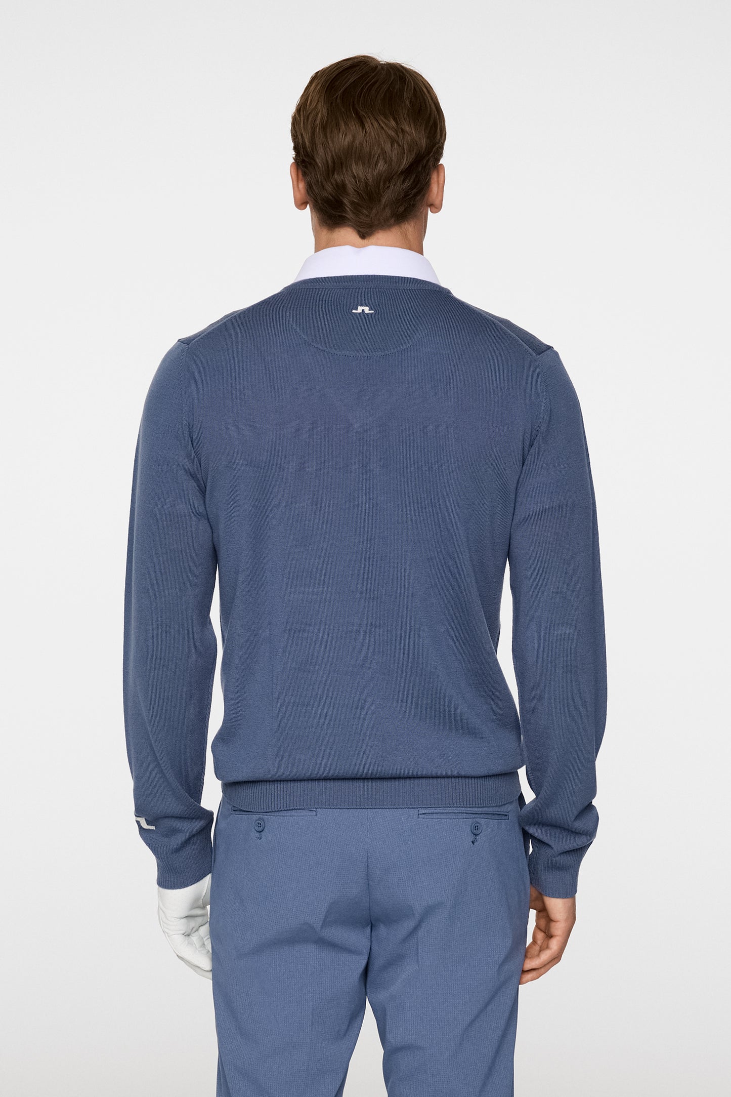 Lymann Knitted Sweater in Vintage Indigo by J.Lindeberg