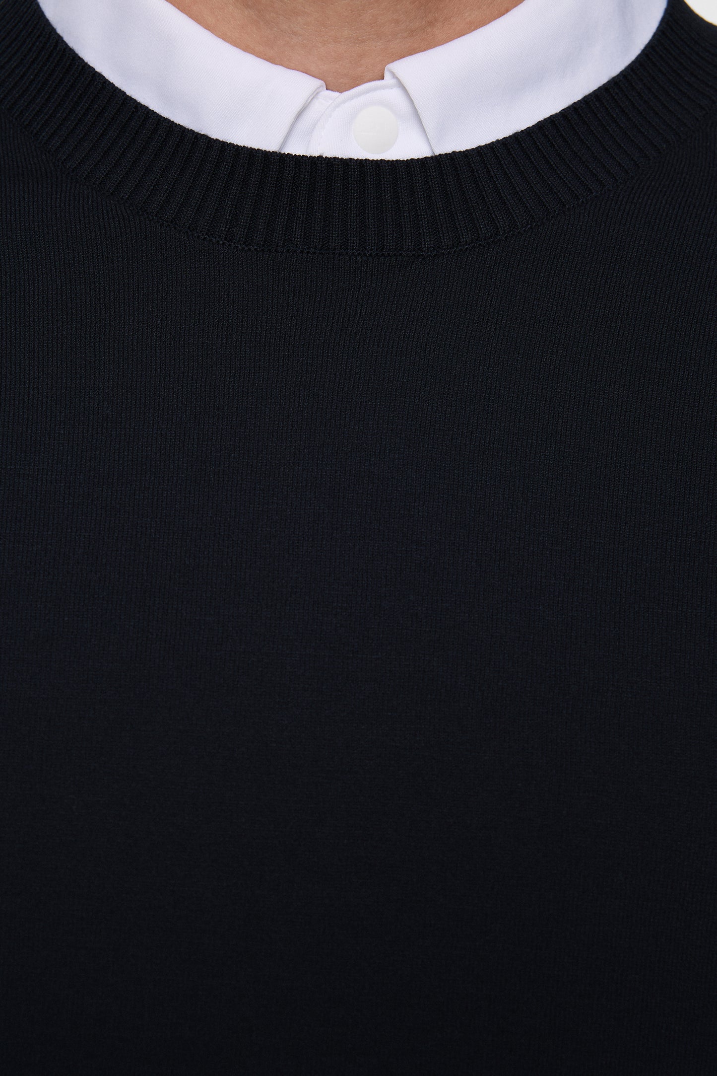 Heath Knitted Sweater in JL Navy by J.Lindeberg