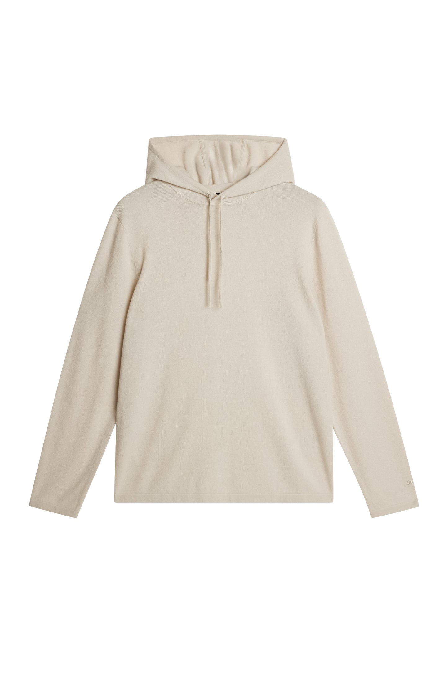 Kolton Cashmere Hoodie in Moonbeam by J.Lindeberg