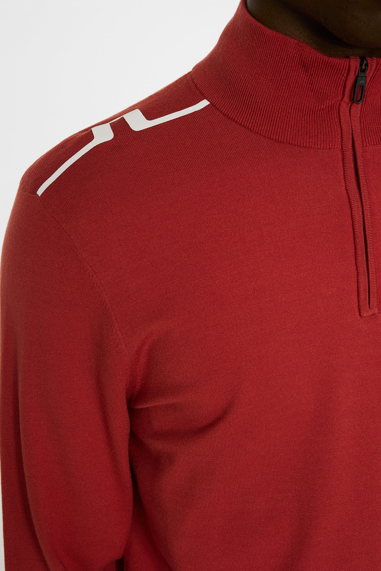 Mac Knitted Zip Sweater in Bossa Nova by J.Lindeberg