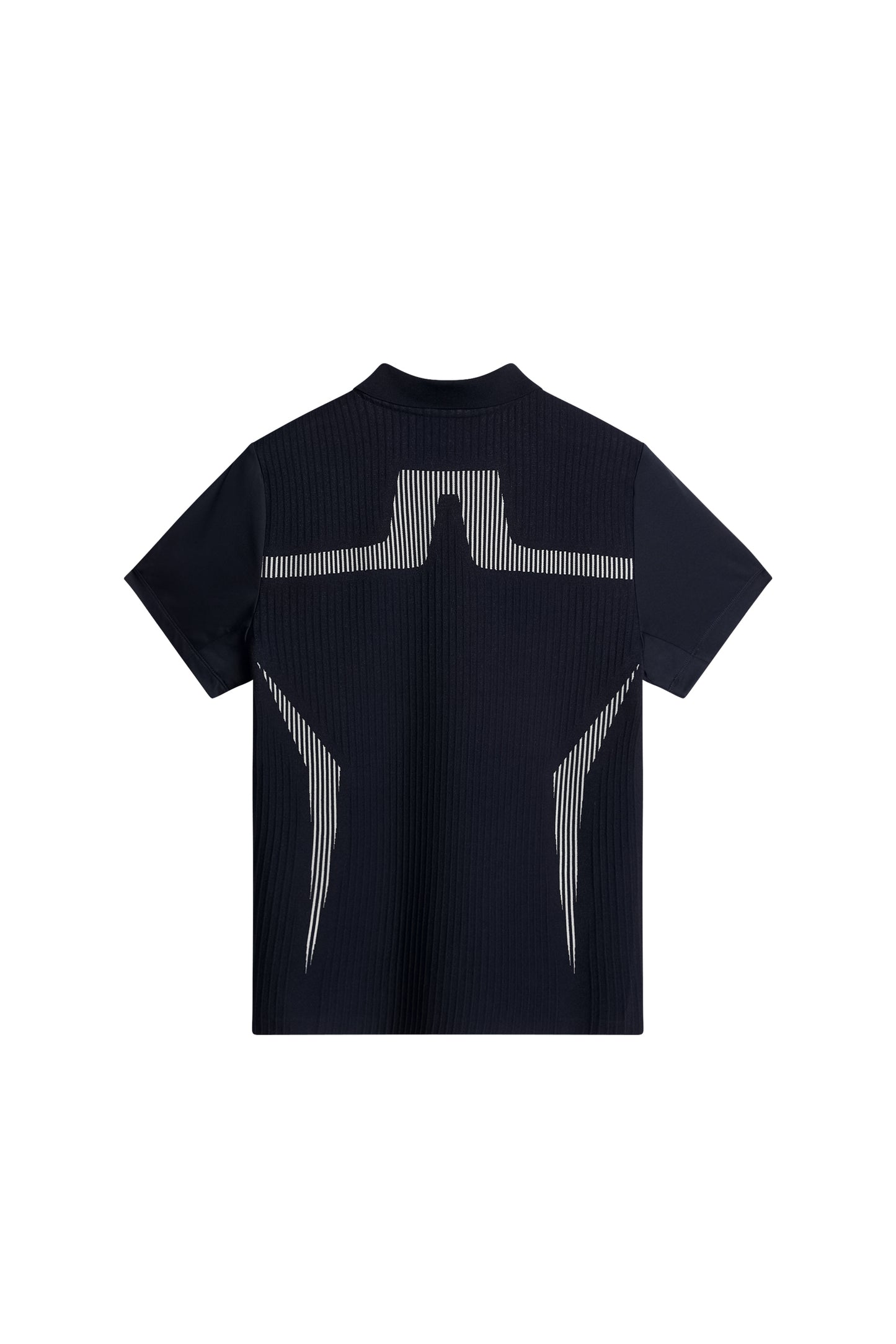 Aleks Hybrid Knit Polo Shirt in JL Navy by J.Lindeberg