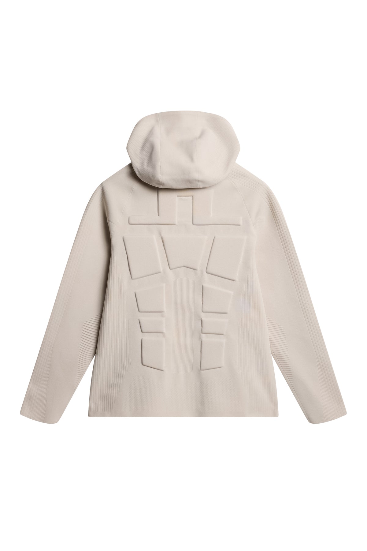 Solarcore Knit Zip Sweater in Moonbeam by J.Lindeberg