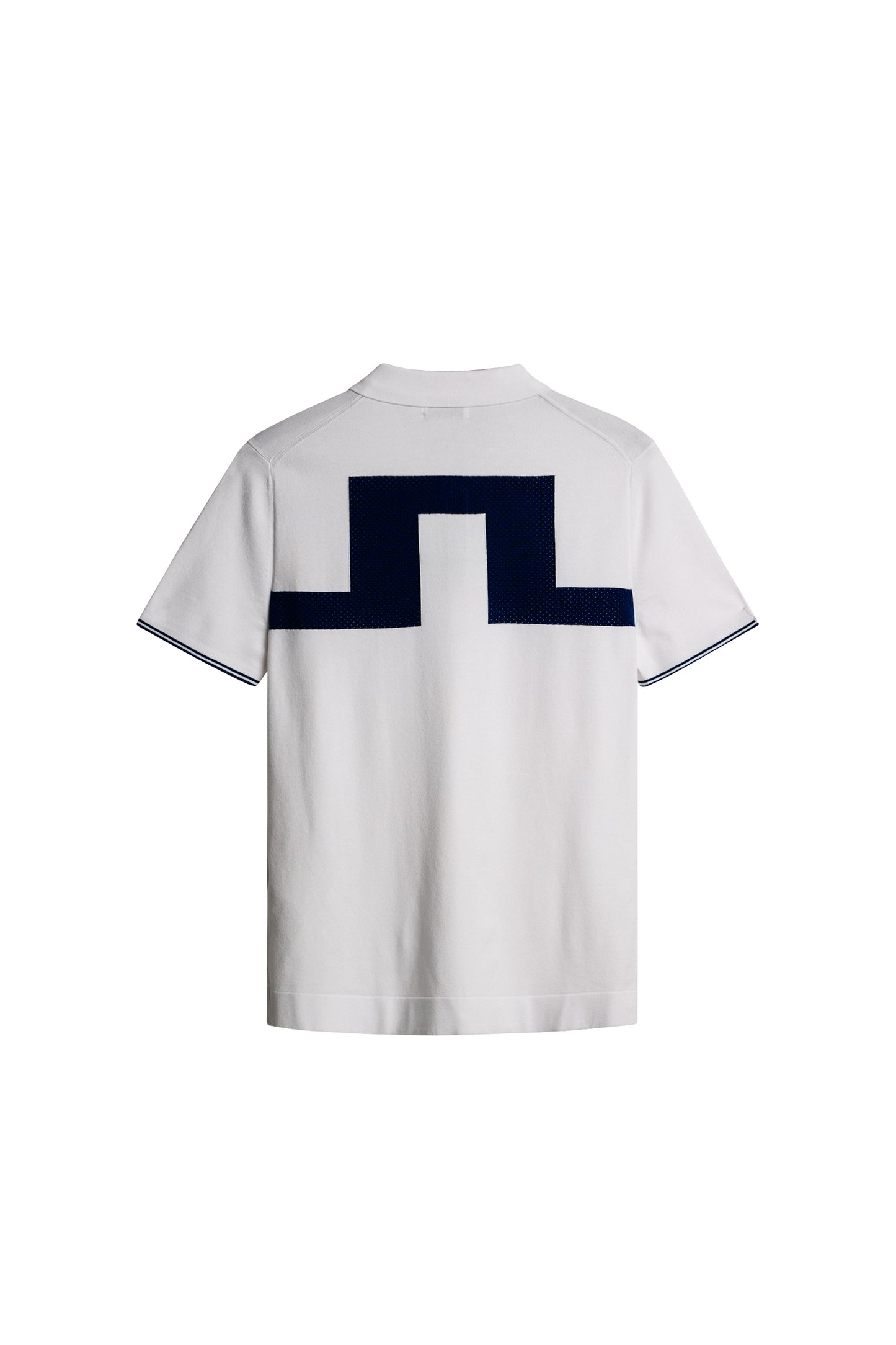 Matheo Knit Golf Polo in White by J.Lindeberg