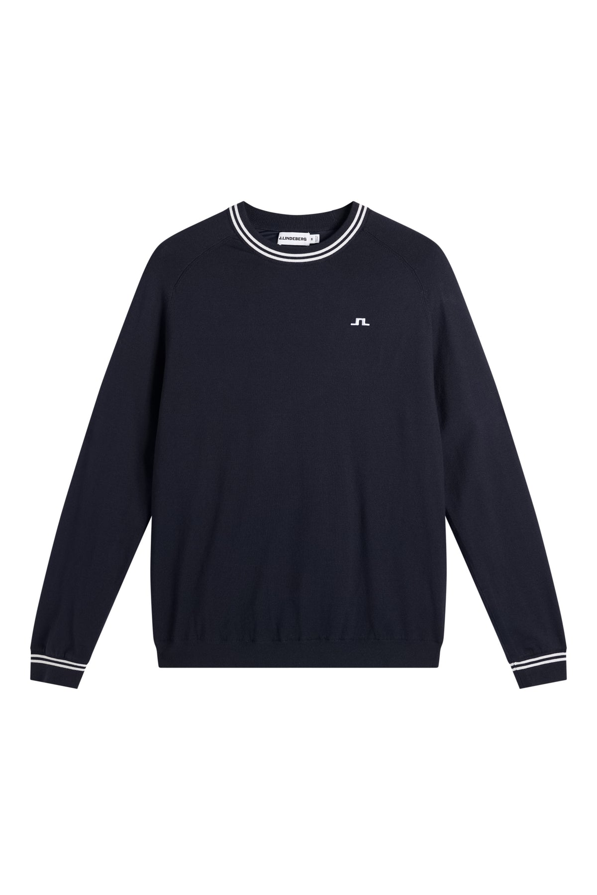 Kenny Windbreaker Knit Sweater in JL Navy by J.Lindeberg