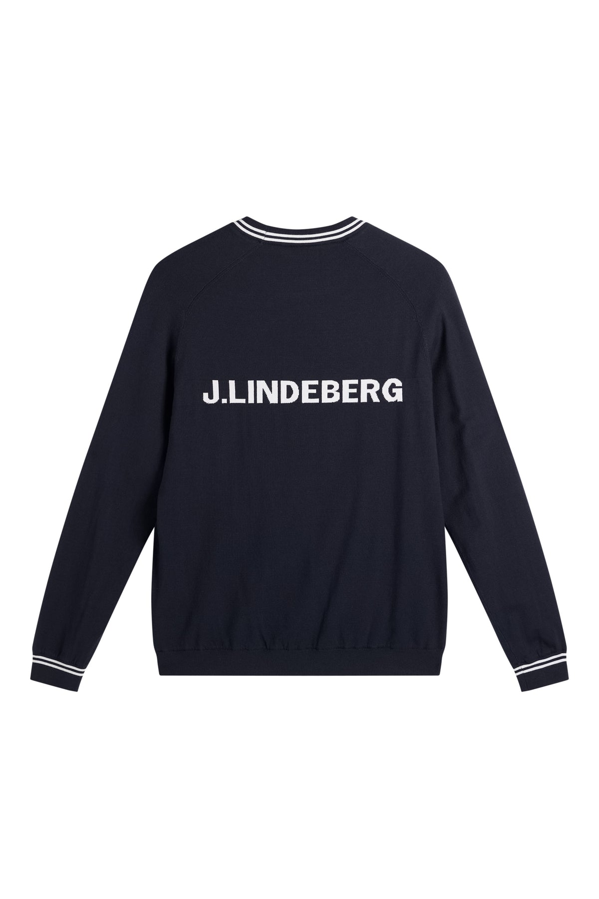 Kenny Windbreaker Knit Sweater in JL Navy by J.Lindeberg