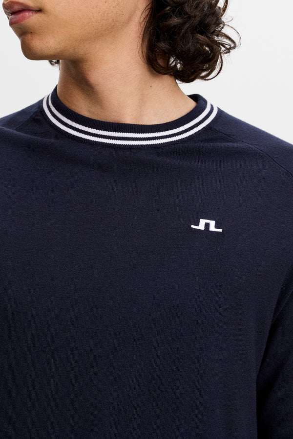 Kenny Windbreaker Knit Sweater / JL Navy