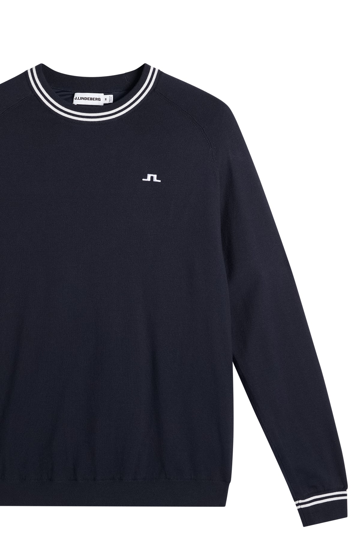 Kenny Windbreaker Knit Sweater in JL Navy by J.Lindeberg