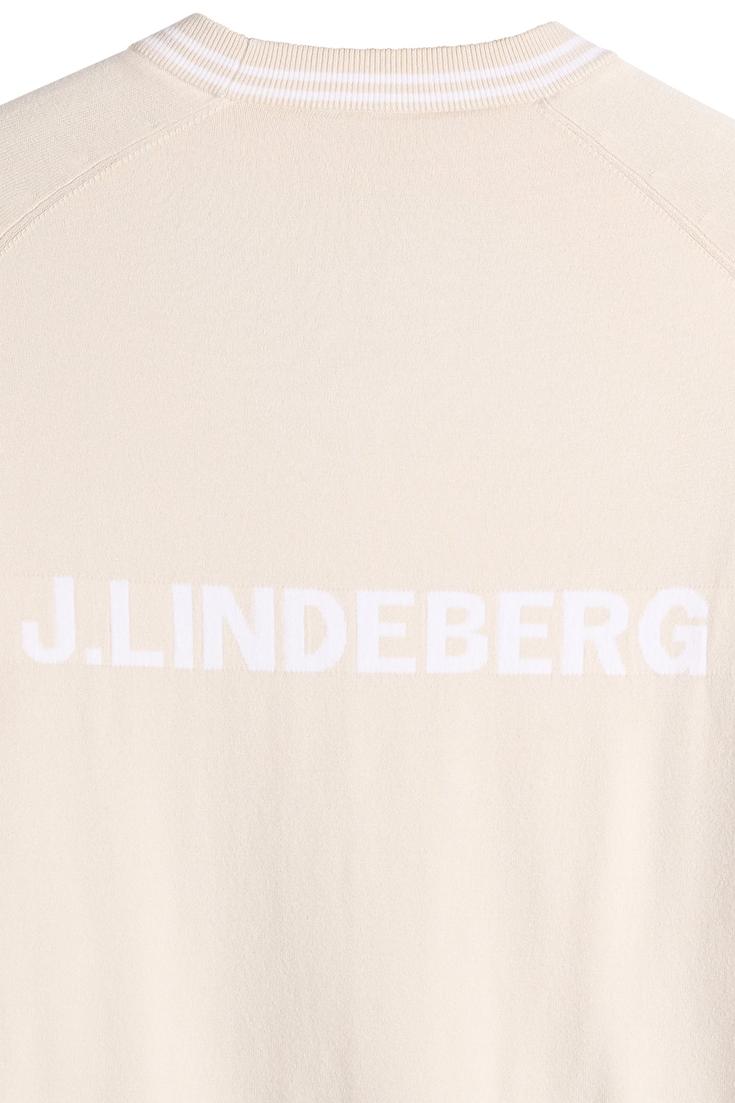 Kenny Windbreaker Knit Sweater in Moonbeam by J.Lindeberg