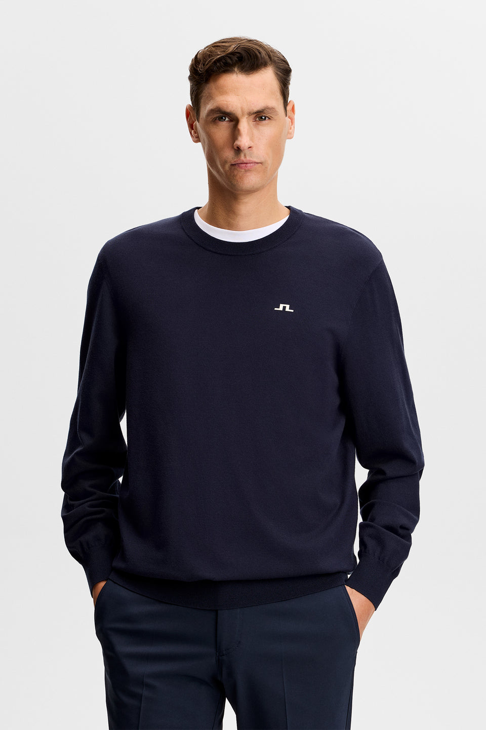 Henry Knitted Sweater / JL Navy