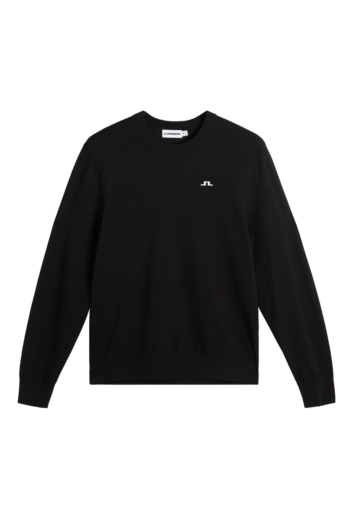 Henry Knitted Sweater in Black by J.Lindeberg