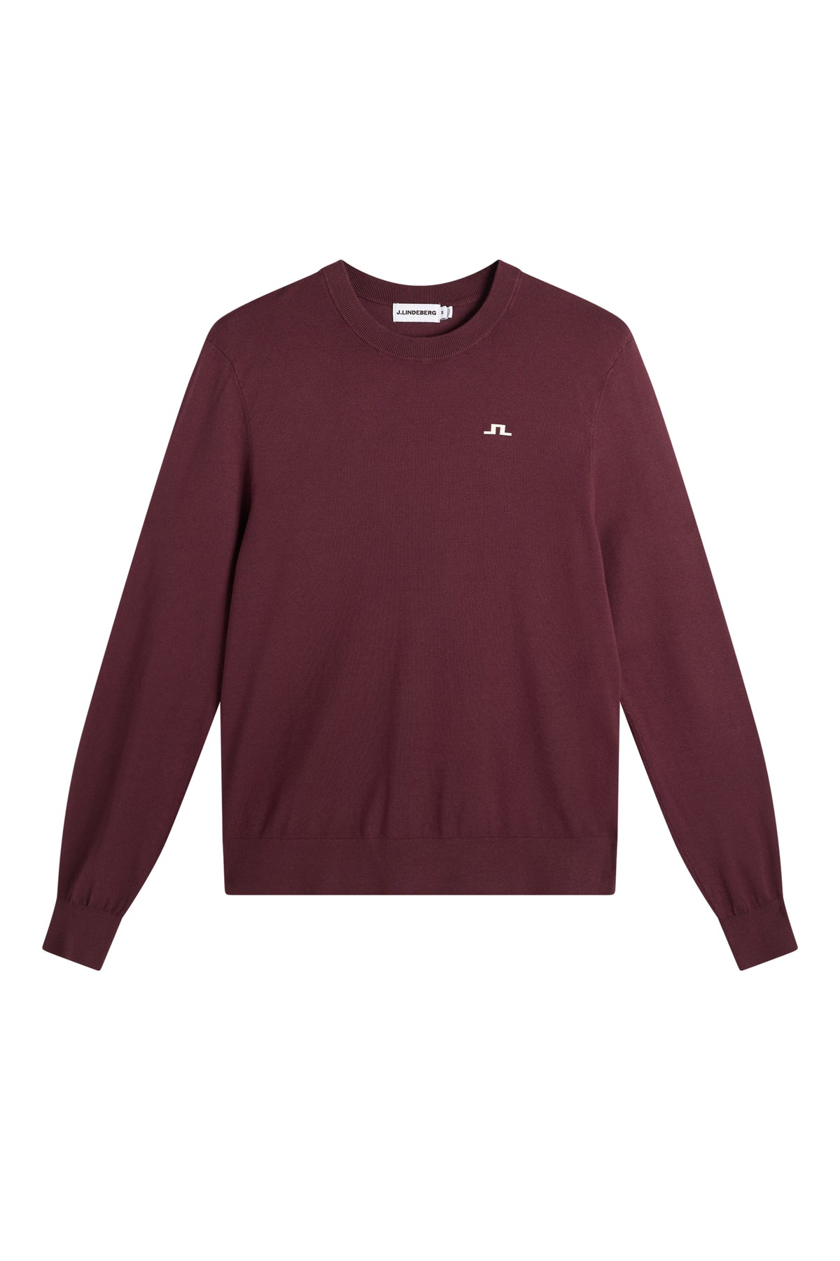 Henry Knitted Sweater in Winetasting by J.Lindeberg