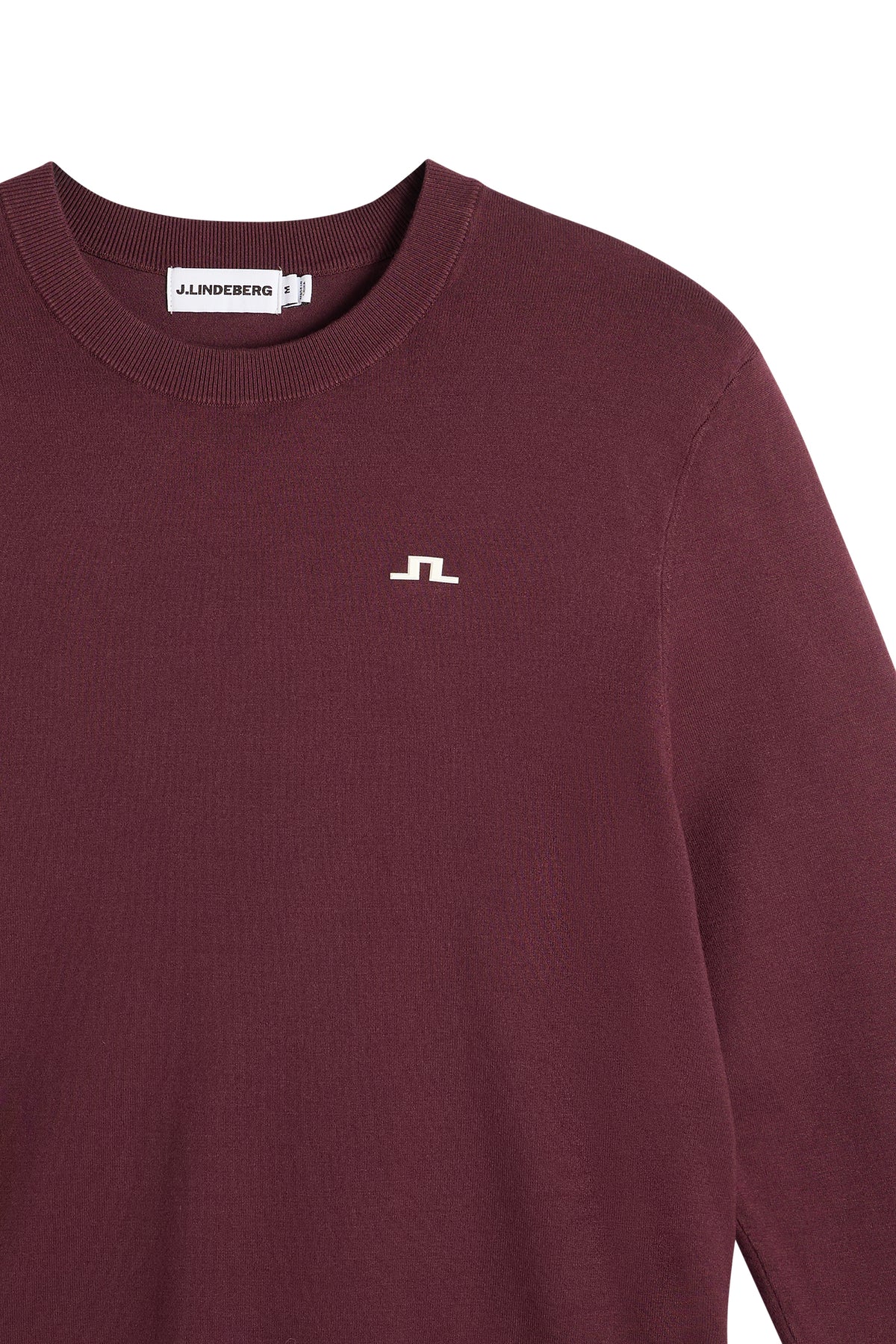 Henry Knitted Sweater in Winetasting by J.Lindeberg