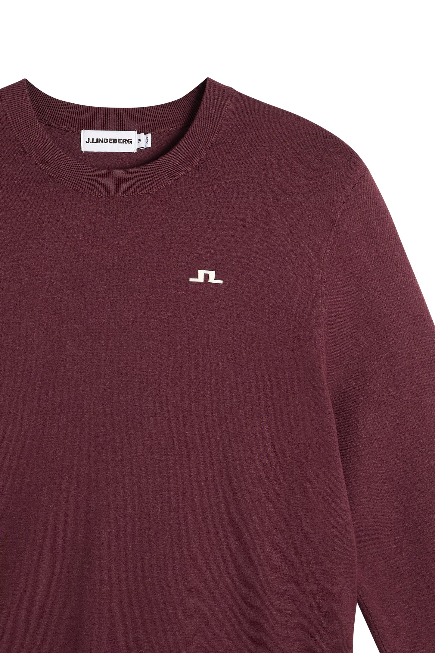 Henry Knitted Sweater in Winetasting by J.Lindeberg
