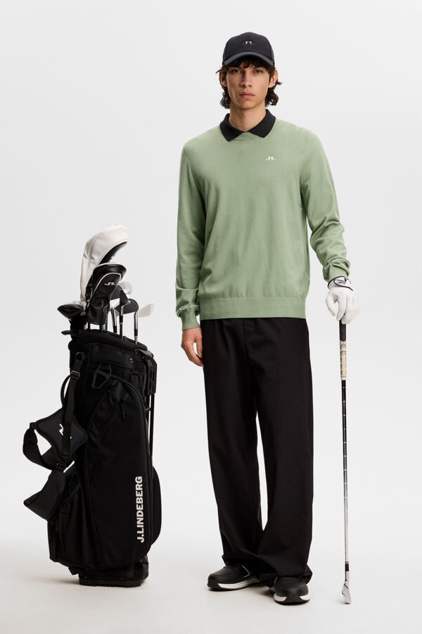 Henry Knitted Sweater / Hedge Green