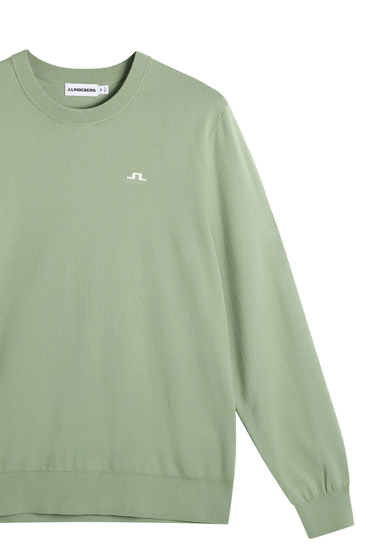 Henry Knitted Sweater in Hedge Green by J.Lindeberg