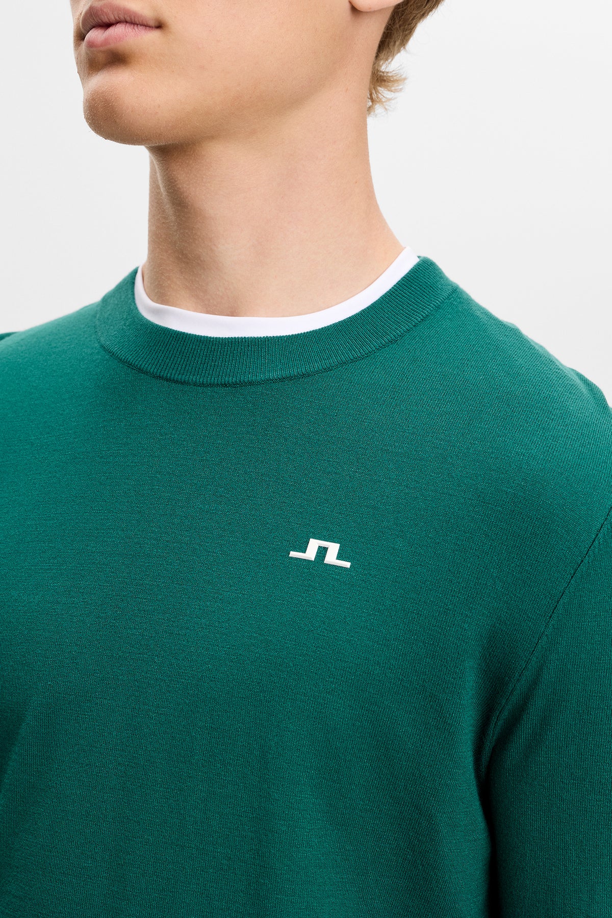 Henry Knitted Sweater in Forest Biome by J.Lindeberg