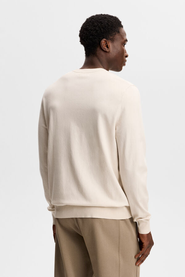 Henry Knitted Sweater / Moonbeam