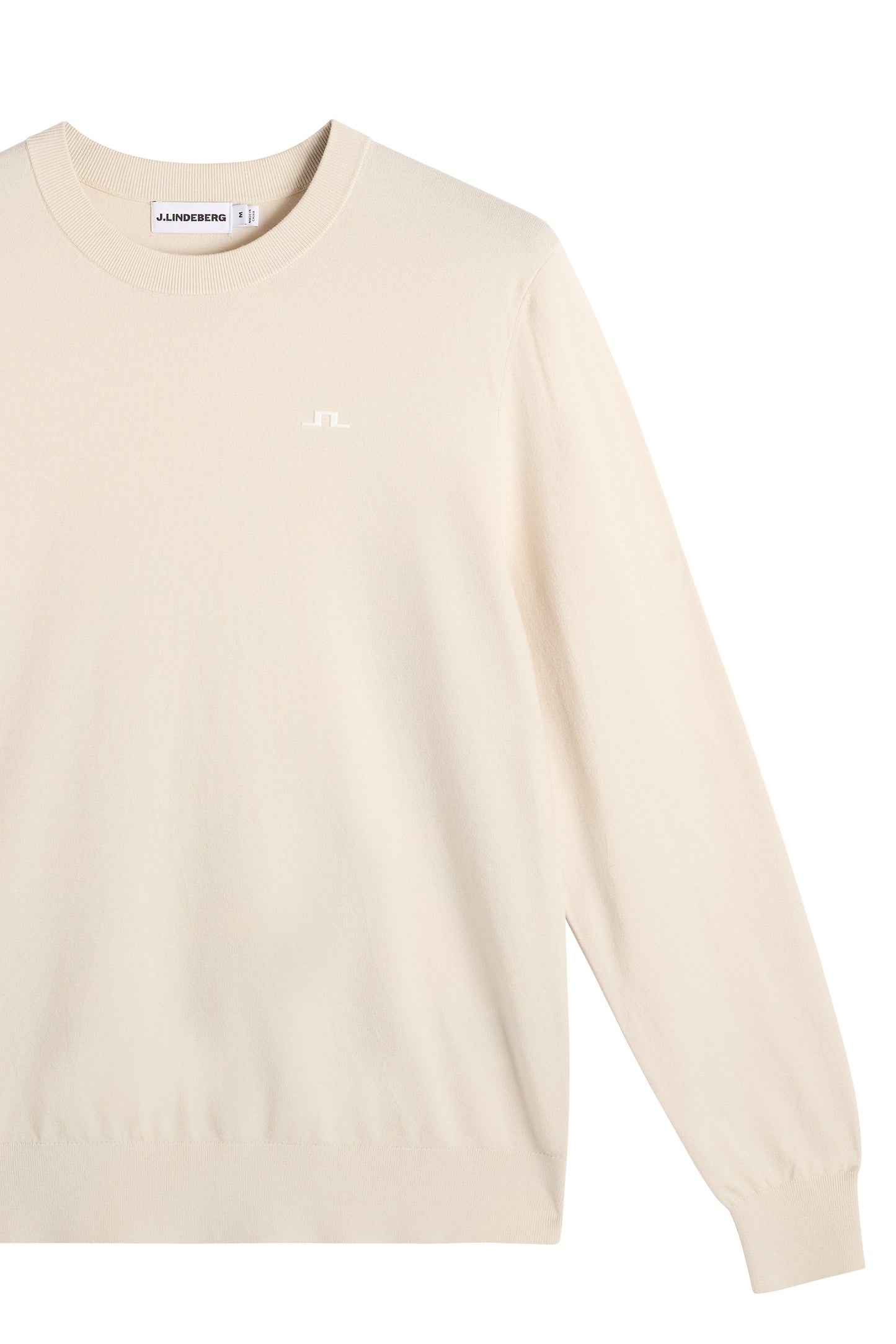 Henry Knitted Sweater in Moonbeam by J.Lindeberg