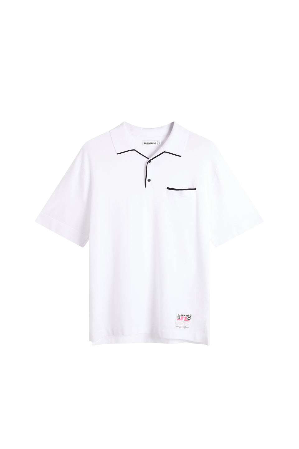 30Y Jesper Retro Relaxed Polo / White