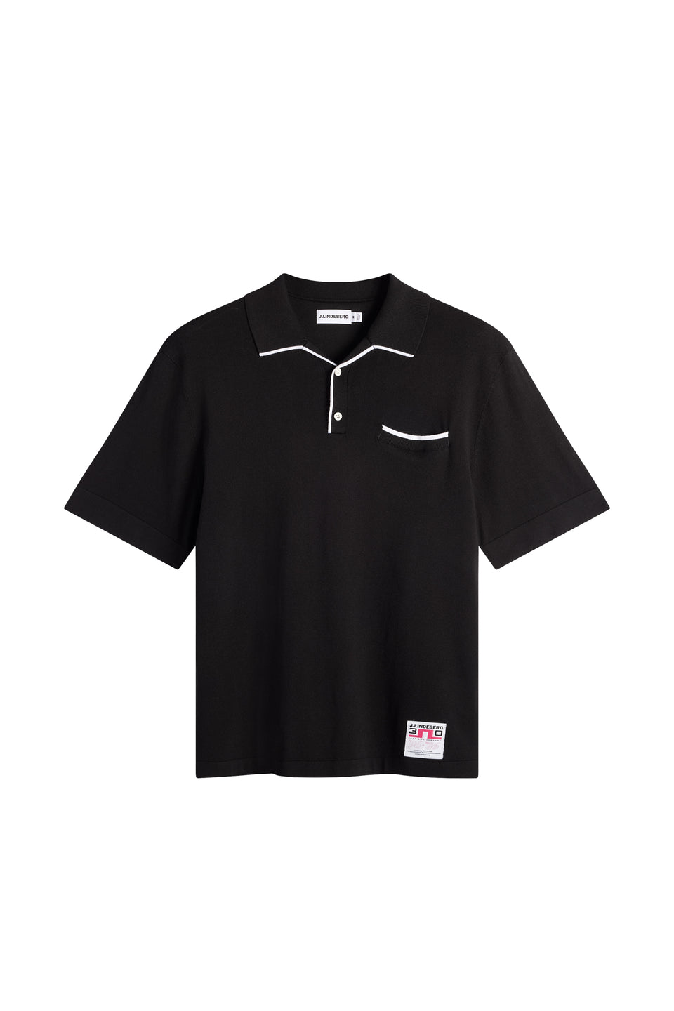 30Y Jesper Retro Relaxed Polo / Black