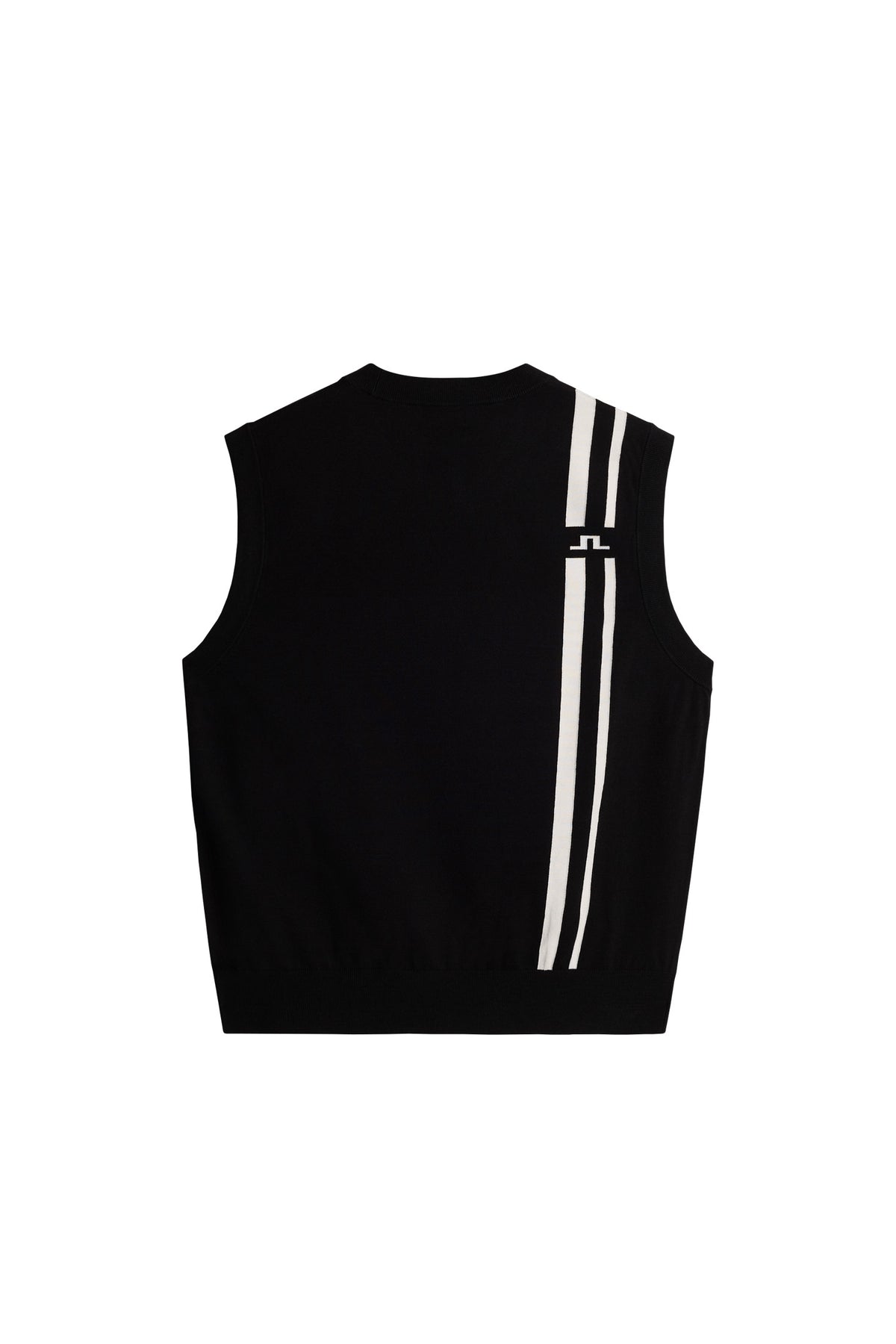30Y Wallis Knit Vest in Black by J.Lindeberg