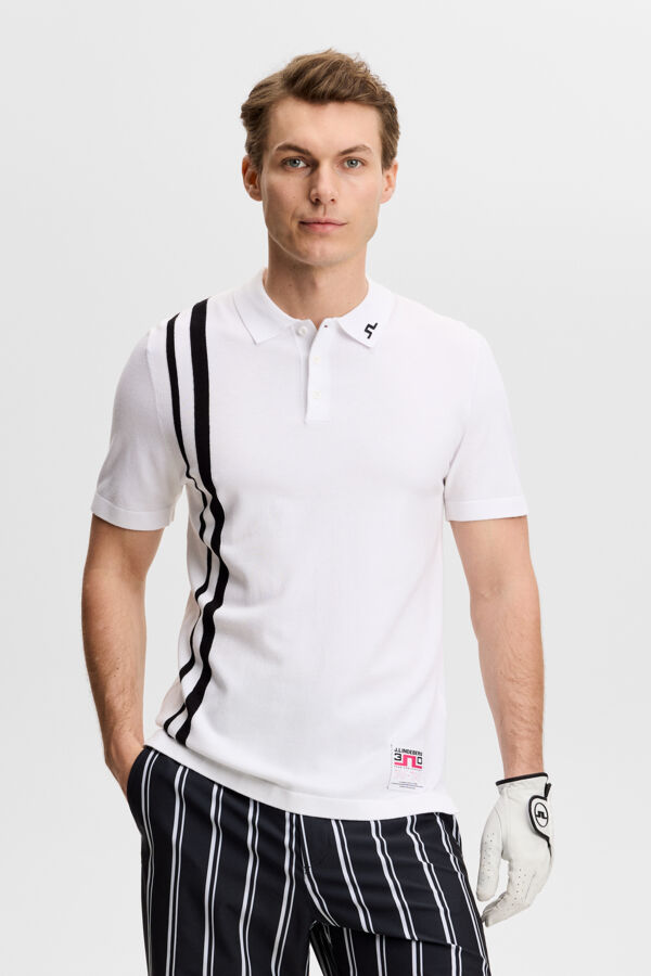 30Y Wallis Knit Polo / White