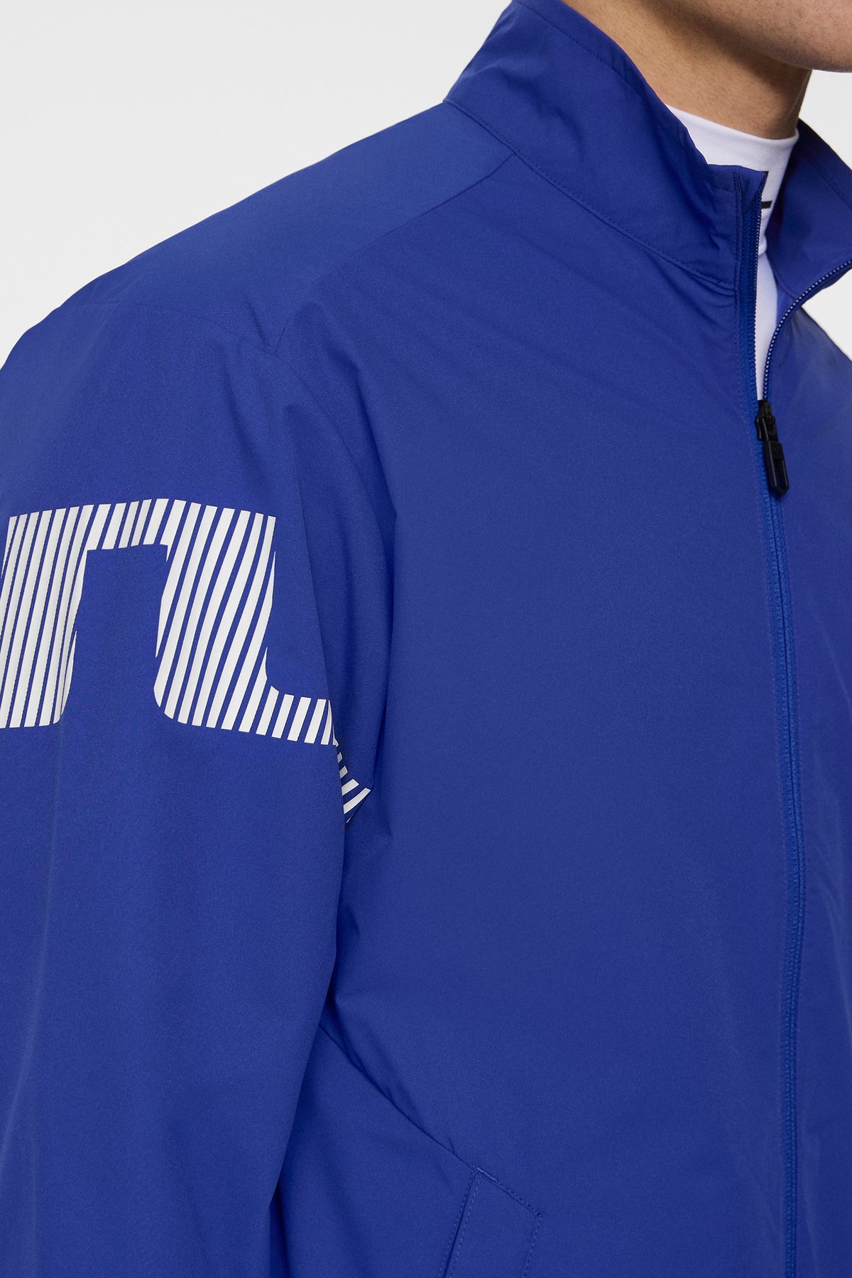 Heath Wind Jacket in Clematis Blue by J.Lindeberg