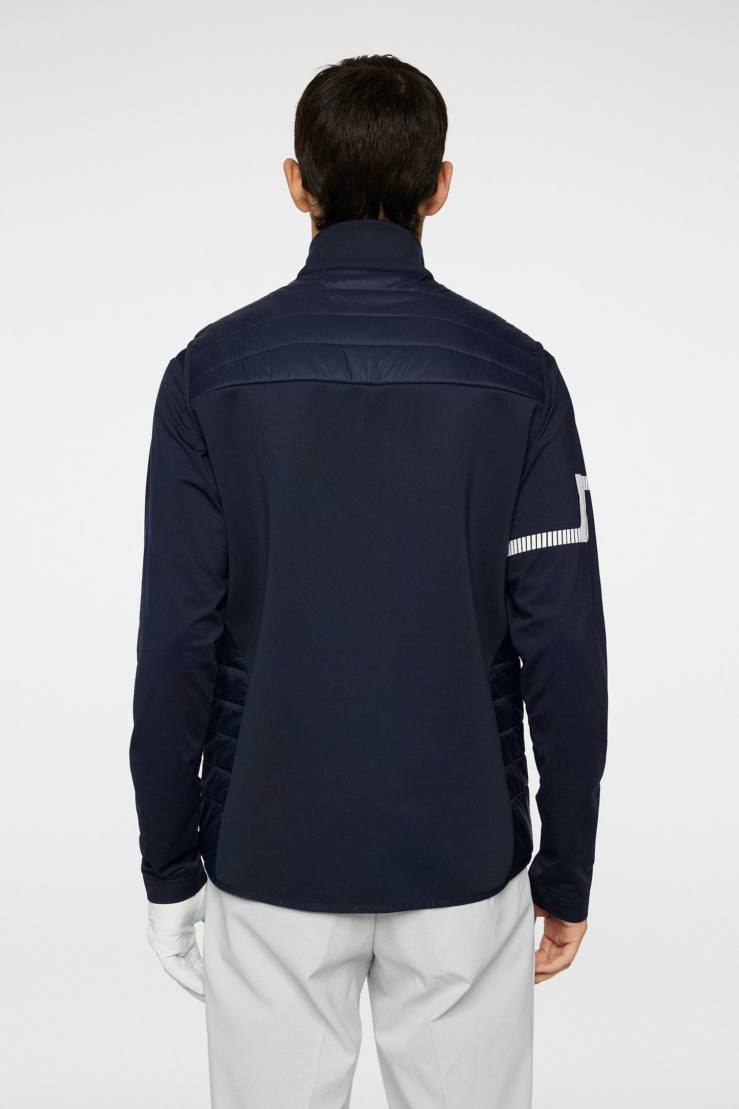 Holden Quilt Hybrid Vest in JL Navy by J.Lindeberg